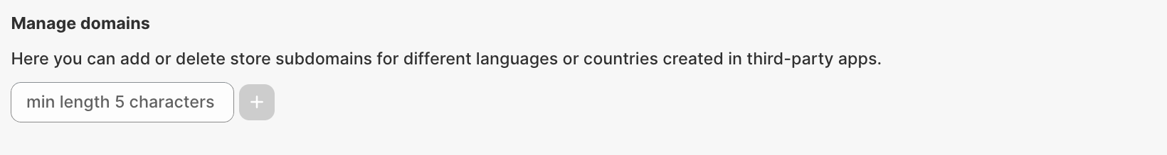 Hreflang Manager App Manage domains subdomains