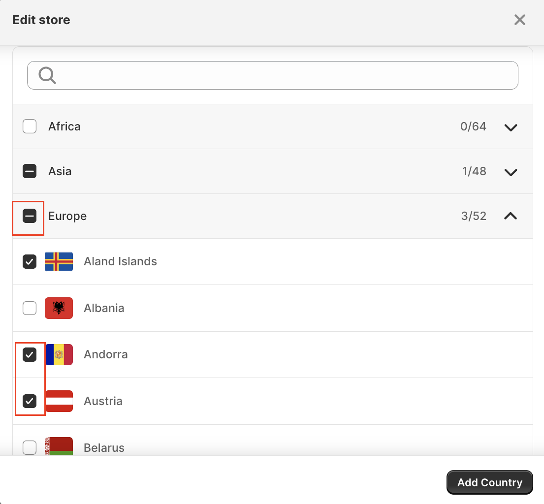 Hreflang Manager App Using the special button to delete all